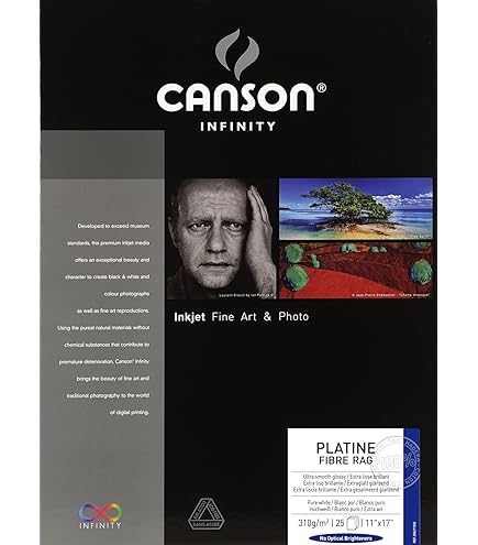 Amazon.co.jp: キャンソン 写真用紙 インフィニティ プラチナ